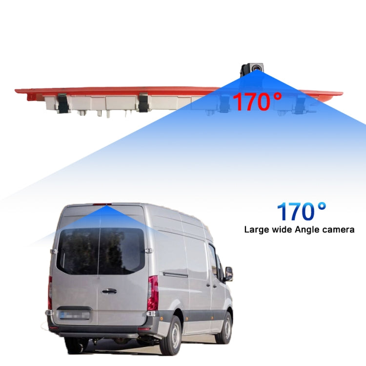 PZ468 Car Waterproof 170 Degree Brake Light View Camera for Mercedes-Benz Vito 2016