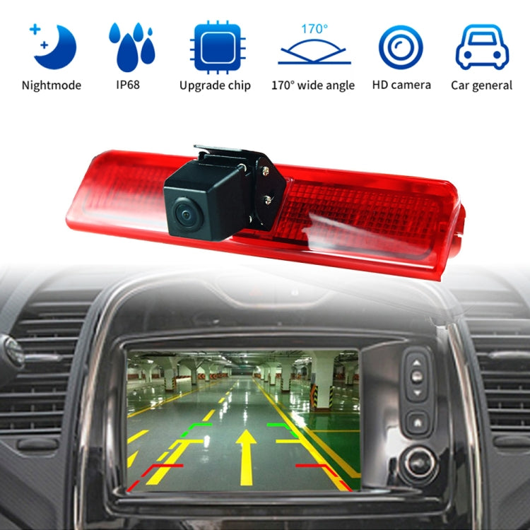 PZ476 Car Waterproof 170 Degree Brake Light View Camera for Volkswagen Caddy 2013-2015