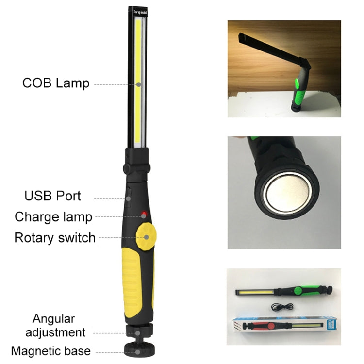 Car Home Car Work Maintenance Lamp Inspection Maintenance Light Emergency COB Charging Lamp