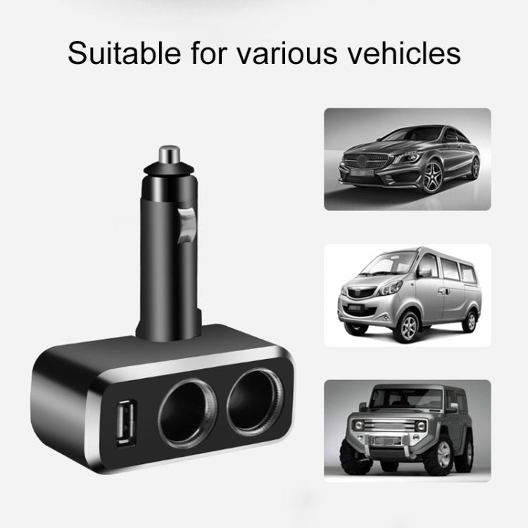 SHUNWEI SD-1909 80W 0.8A Car 2 in 1 USB Charger 90 Degree Free Rotation Cigarette Lighter ÎҵÄÉ̵ê