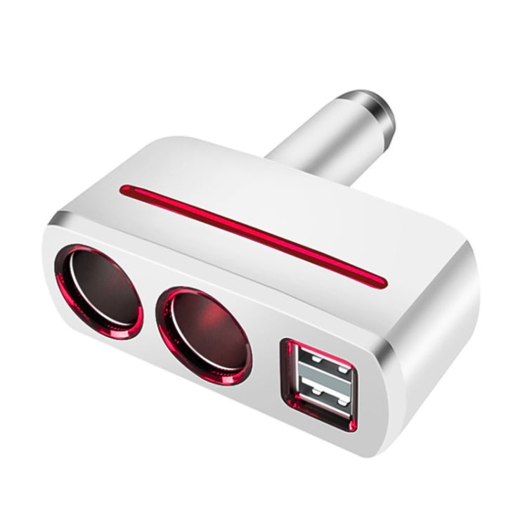 SHUNWEI SD-1918 80W 3.1A Car 2 in 1 Dual USB Charger