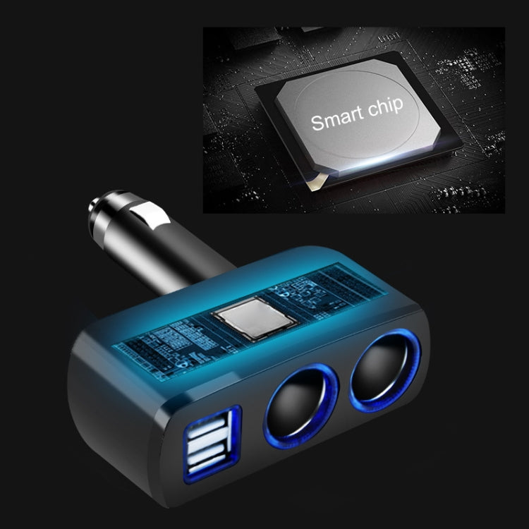 SHUNWEI SD-1918 80W 3.1A Car 2 in 1 Dual USB Charger