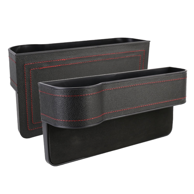 2 PCS Car Multi-functional Principal And Deputy Driver Seat Console Leather Box