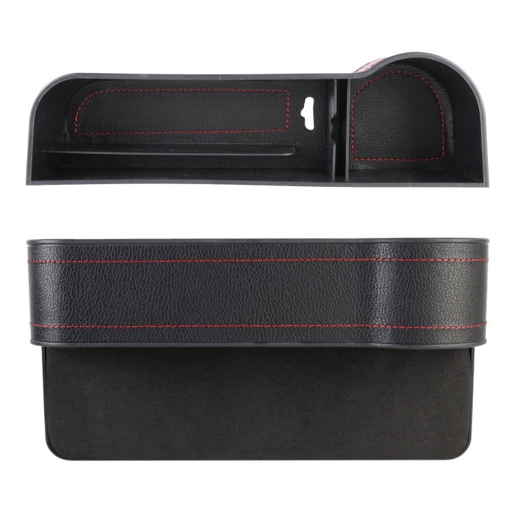 2 PCS Car Multi-functional Principal And Deputy Driver Seat Console Leather Box