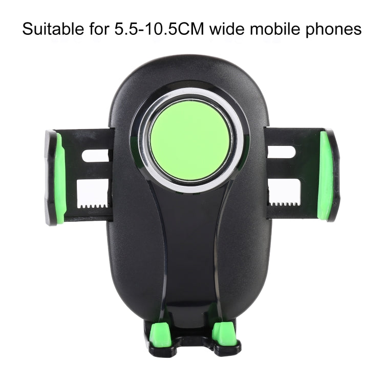 ZP-X0466 Car 360 Degree Rotating Telescopic Folding Round Suction Cup Mobile Phone Holder