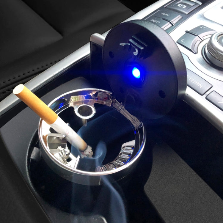 Portable Car Stainless Steel Liner Cigarette Ashtray with Light ÎҵÄÉ̵ê