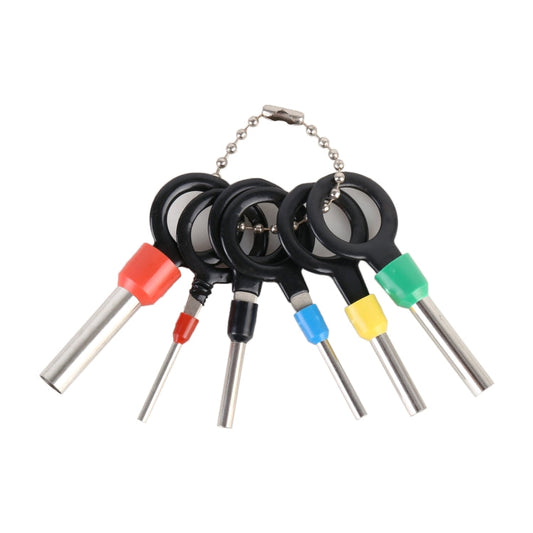 6 in 1 Car Plug Circuit Board Wire Harness Terminal Extraction Pick Connector Crimp Pin Back Needle Remove Tool ÎҵÄÉ̵ê