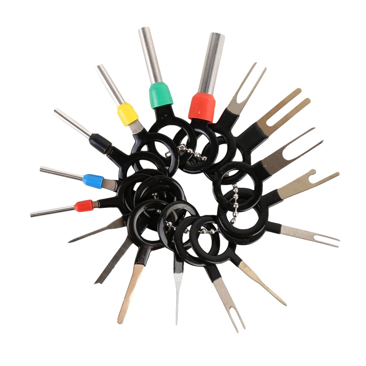 41 in 1 Car Plug Circuit Board Wire Harness Terminal Extraction Pick Connector Crimp Pin Back Needle Remove Tool