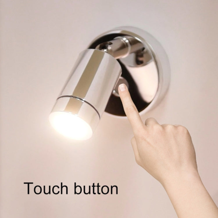 RV 10-30V Multi-functional Reading Light with Touch Switch, Style: Straight Hose ÎҵÄÉ̵ê