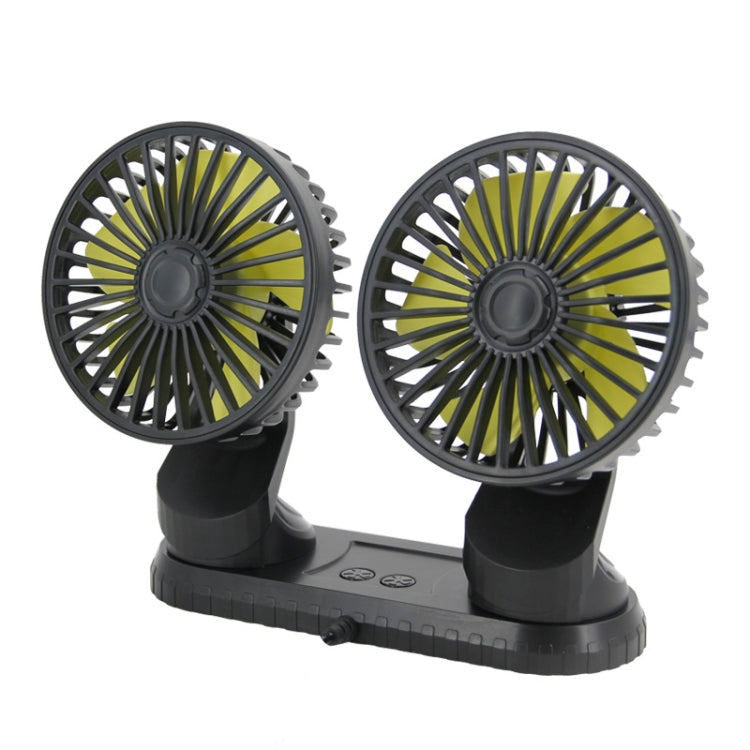 F404 Car Center Console USB Dual-head Electric Cooling Fan with Aromatherapy ÎҵÄÉ̵ê