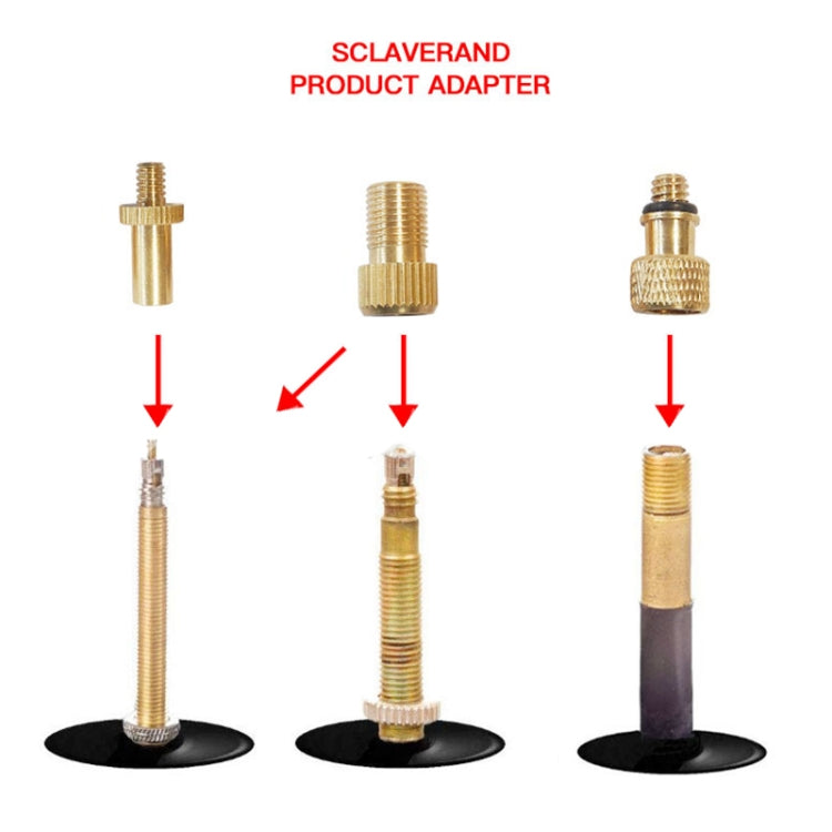 24 in 1 Inflator Adapter French Mouth / US Mouth / UK Mouth Inflation Needle Adapter-Reluova