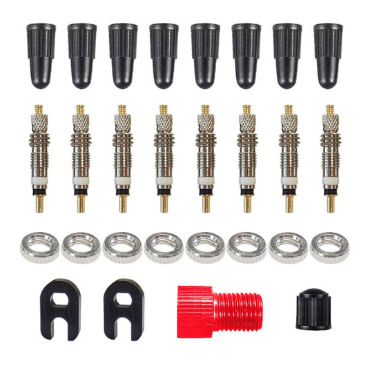 28 in 1 French Valve Core Adapter Set-Reluova