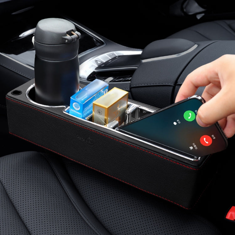 Car Multi-functional Console PU Leather Box Cup Holder Seat Gap Side Storage Box ÎҵÄÉ̵ê