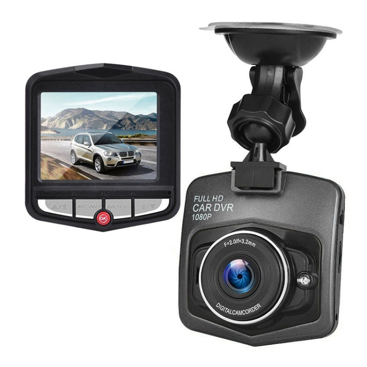 2.2 inch Car 480P Single Recording Shield Driving Recorder DVR Support Parking Monitoring / Loop Recording (Black)-Reluova