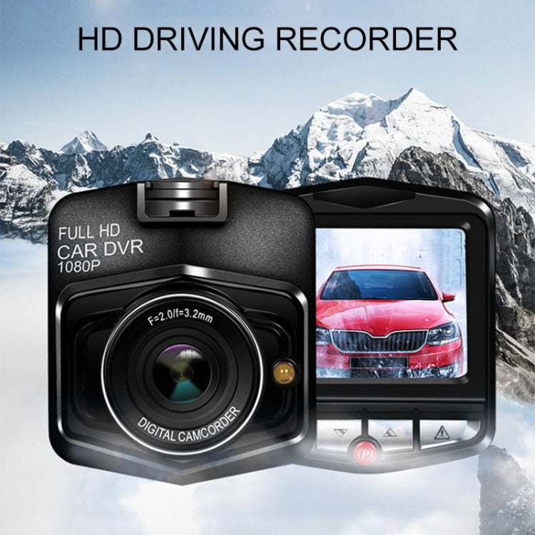 2.2 inch Car 480P Single Recording Shield Driving Recorder DVR Support Parking Monitoring / Loop Recording (Black)-Reluova