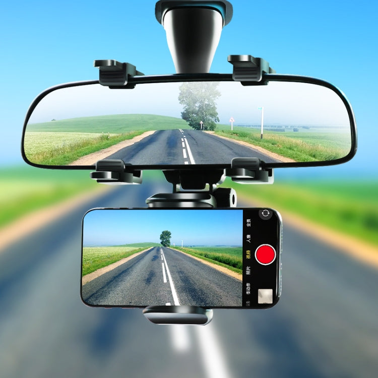 Car Rearview Mirror Mobile Phone Bracket Navigation Recorder Rotating Holder ÎҵÄÉ̵ê