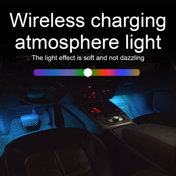 A86 Car Charging Smart Voice-activated Colorful Foot Atmosphere Light ÎҵÄÉ̵ê