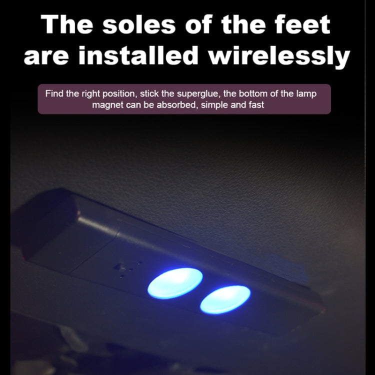 A86 Car Charging Smart Voice-activated Colorful Foot Atmosphere Light ÎҵÄÉ̵ê