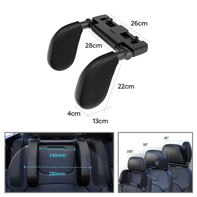 A05 Adjustable Car Auto U-shaped Memory Foam Neck Rest Cushion Seat Pillow with Hook & Mobile Phone Holder ÎҵÄÉ̵ê