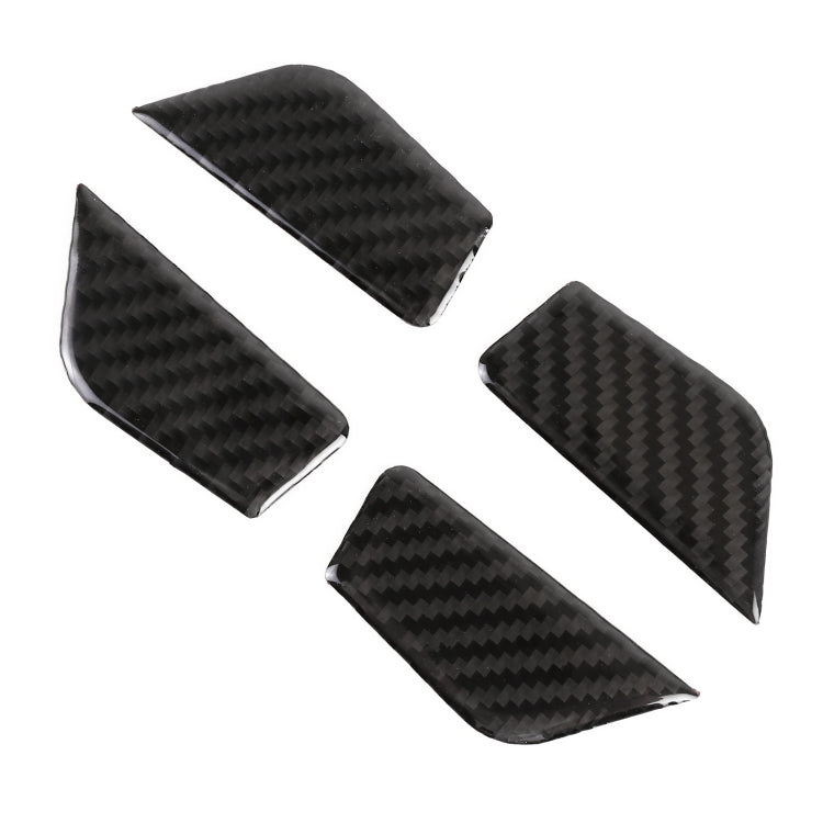 4 in 1 Car Carbon Fiber Inner Door Bowl Decorative Sticker for Buick Regal 2017-2021 ÎҵÄÉ̵ê