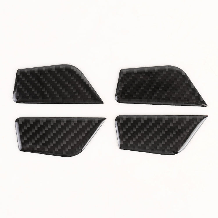 4 in 1 Car Carbon Fiber Inner Door Bowl Decorative Sticker for Buick Regal 2017-2021 ÎҵÄÉ̵ê