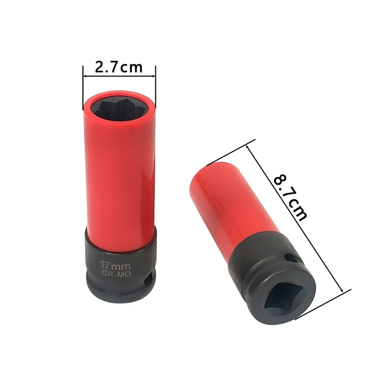 ZK-059 Car 17mm Protective Wheel Lug Nut Socket with Plastic Sleeve for Mercedes-Benz S Class ÎҵÄÉ̵ê