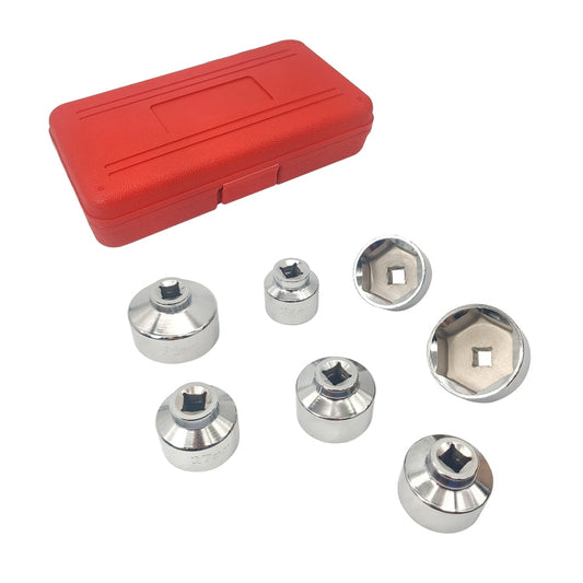 ZK-077 7 in 1 Car Cartridge Housing Oil Filter Cap Wrench Socket Set Tool Kit ÎҵÄÉ̵ê