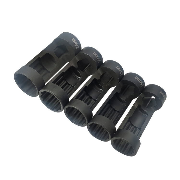 ZK-081 5 PCS Car 12 Point Sockets 1/2 Drive 18-24mm Strut Nut Socket Set ÎҵÄÉ̵ê