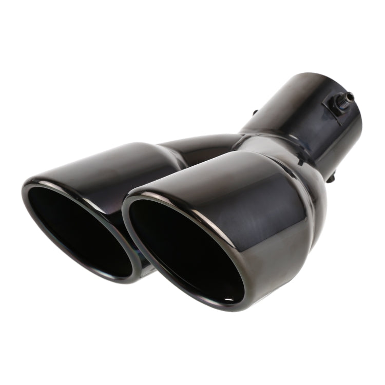 Universal Car Styling Stainless Steel Elbow Exhaust Tail Muffler Tip Pipe, Inside Diameter: 7.2cm ÎҵÄÉ̵ê