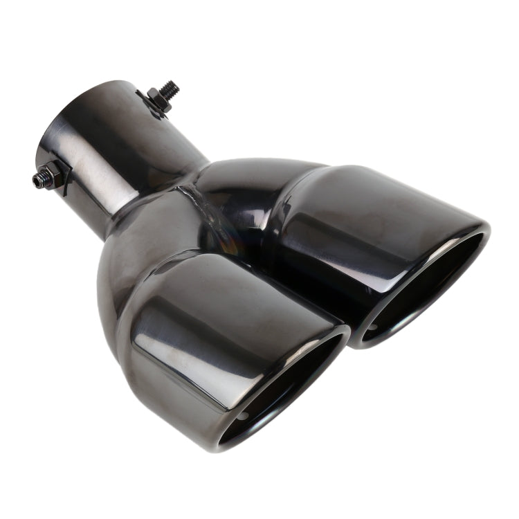 Universal Car Styling Stainless Steel Elbow Exhaust Tail Muffler Tip Pipe, Inside Diameter: 7.2cm