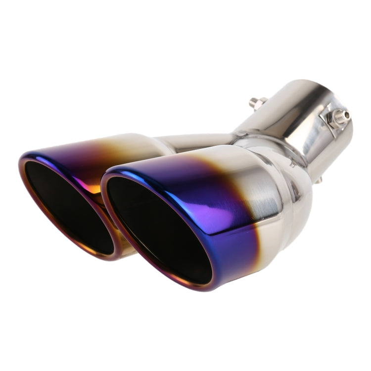 Universal Car Styling Stainless Steel Elbow Exhaust Tail Muffler Tip Pipe, Inside Diameter: 7.2cm ÎҵÄÉ̵ê