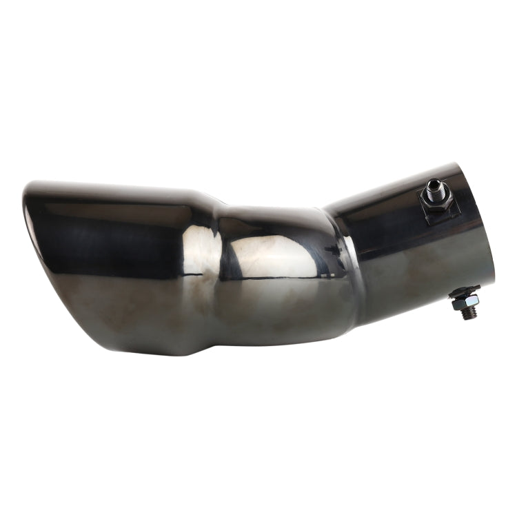 Universal Car Styling Stainless Steel Elbow Exhaust Tail Muffler Tip Pipe, Inside Diameter: 6cm