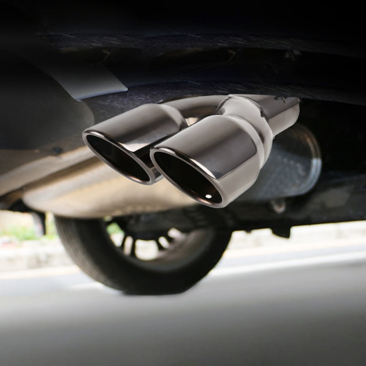 Universal Car Styling Stainless Steel Straight Exhaust Tail Muffler Tip Pipe, Inside Diameter: 7.2cm ÎҵÄÉ̵ê