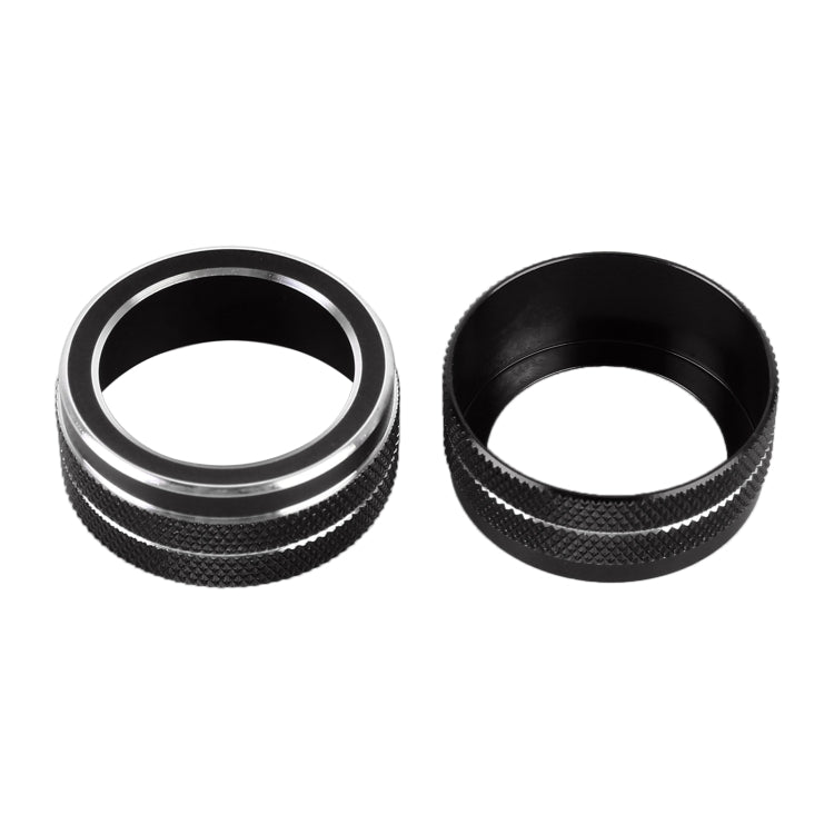 2 PCS Car Metal Air Conditioner Knob Case for Toyota Corolla / Levin / Allion / Yaris 2019-2021-Reluova