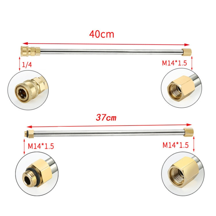 8 in 1 Car Wash High Pressure Spray Nozzle Cleaning Extension Rod