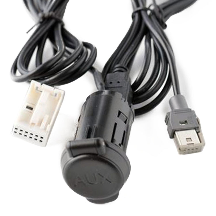 Car RD45 USB / AUX Audio Adapter Cable for Citroen C2/C5 / Peugeot 207/307/408/508/4007