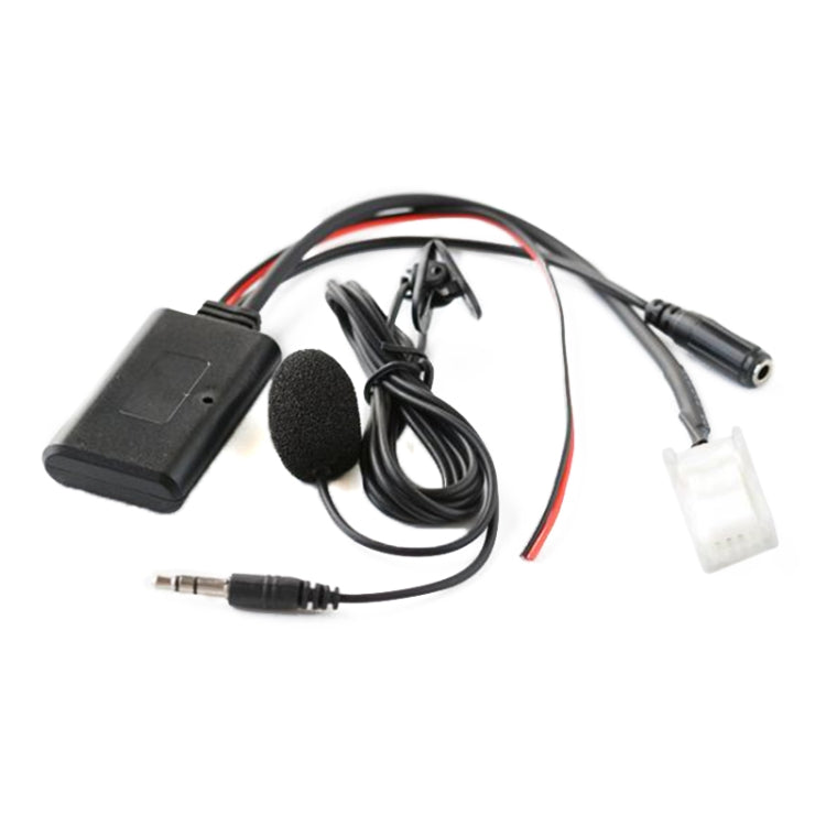 Car Wireless Audio Adapter Cable Bluetooth Music AUX  Receiver + MIC Phone Function for Mazda 5 8 CX9 CX7