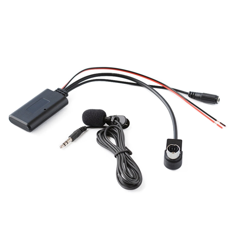 Car AUX Bluetooth Music Audio Cable + MIC for Alpine KCA-121B 9887/105/117/9855/305S