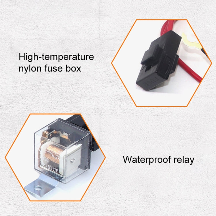 24V Car Horn Wiring Harness Relay Cable-Reluova