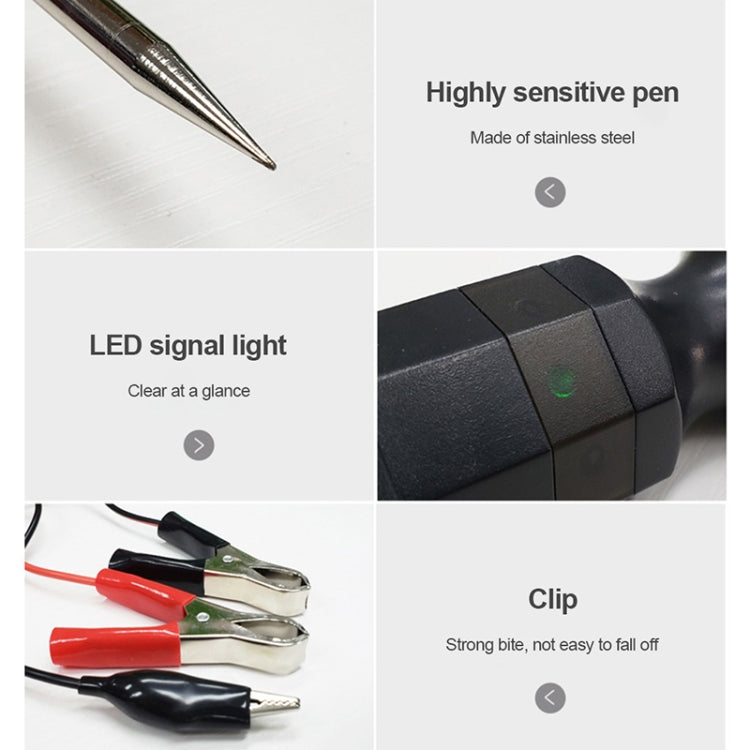 DUOYI DY18 Car Circuit Tester Probe Diagnostic Tool 12V 24V Current Voltmeter