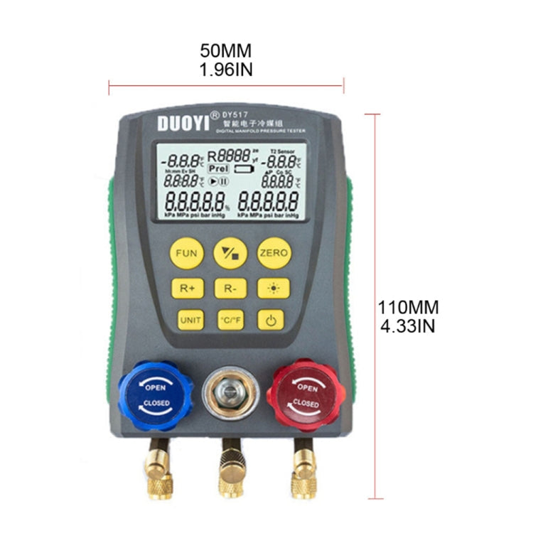 DUOYI DY517 Car Air Conditioning Repair Electronic Refrigerant Meter Air Conditioning Fluoride Meter ÎҵÄÉ̵ê