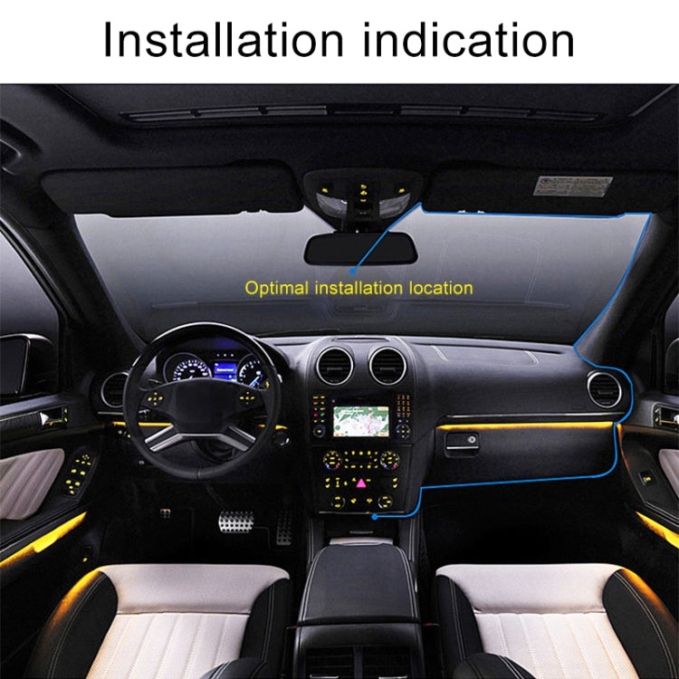 4 inch Car Rearview Mirror Single Recording Driving Recorder DVR Support Motion Detection / Gravity Sensor-Reluova