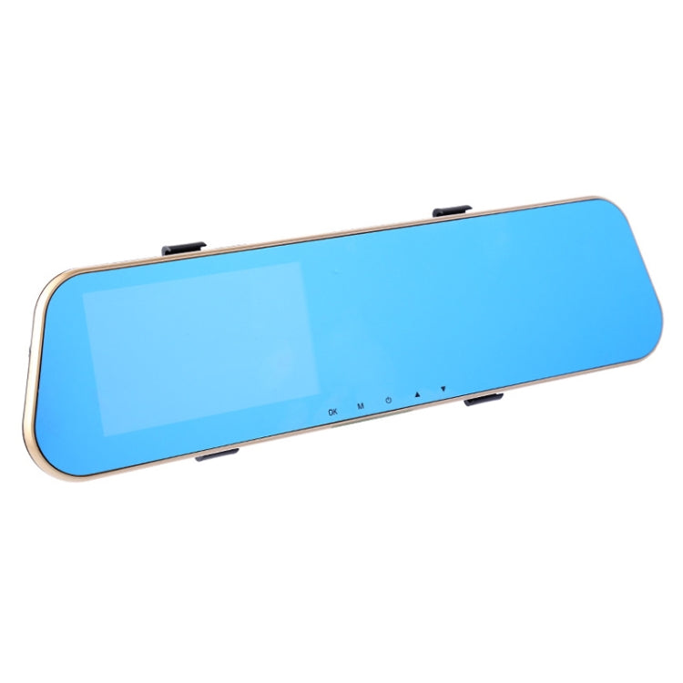 4.19 inch Car Rearview Mirror HD Night Vision Single Recording Driving Recorder DVR Support Motion Detection / Loop Recording-Reluova