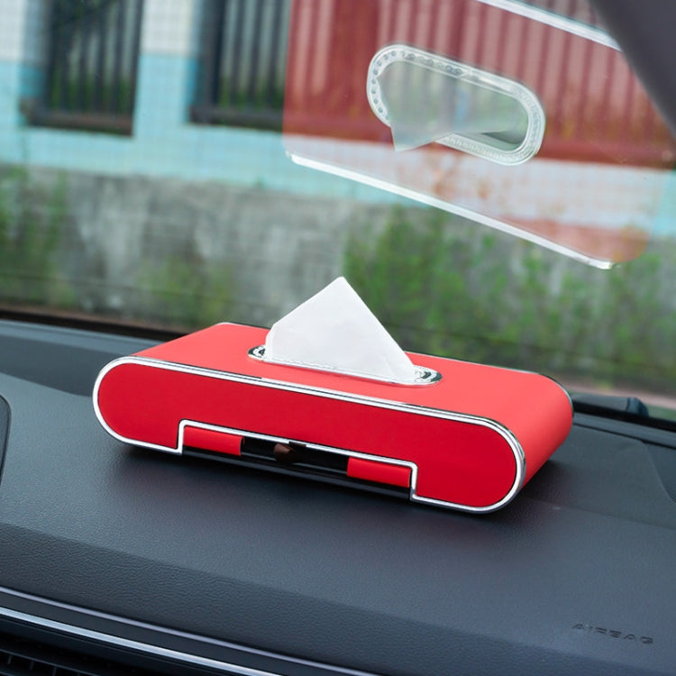 Car Dashboard Diamond Paper Towel Box with Temporary Parking Phone Number Card & Phone Holder ÎҵÄÉ̵ê