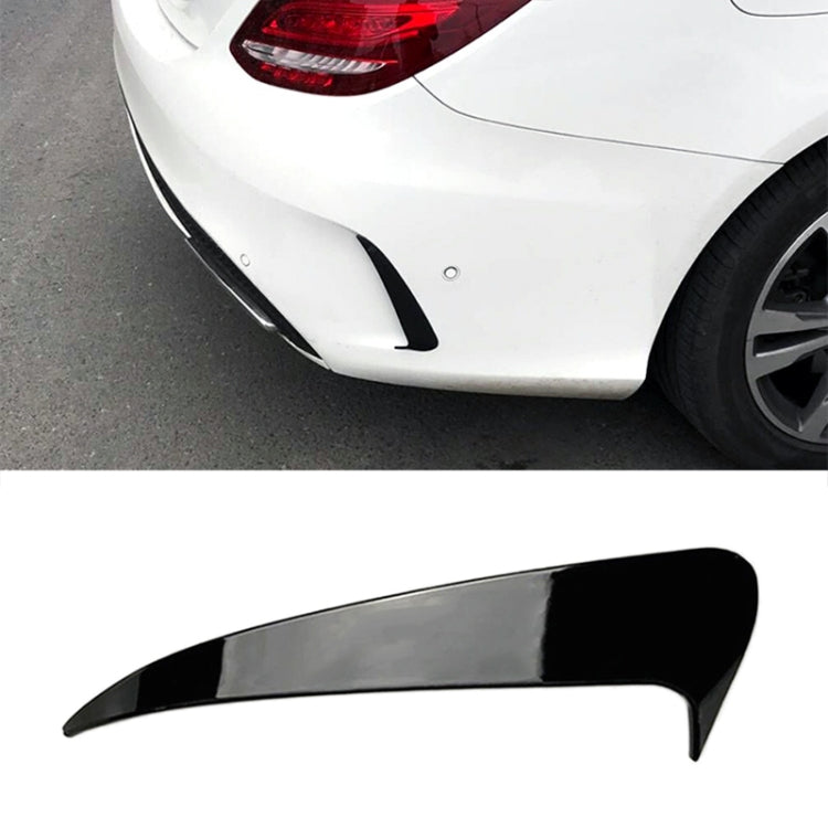 Car Rear Bumper Air Outlet Wind Knife Blade Decoration Sticker Strip for Mercedes-Benz C Class W205 ÎҵÄÉ̵ê