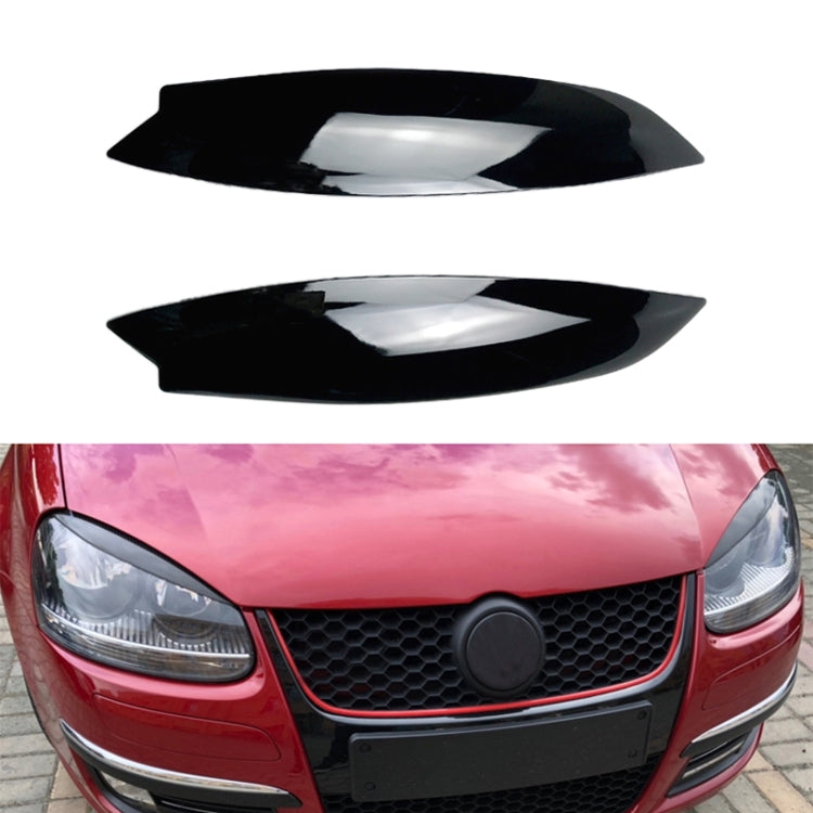 Car Headlight Eyebrow Decoration Sticker for Volkswagen Golf 5 ÎҵÄÉ̵ê