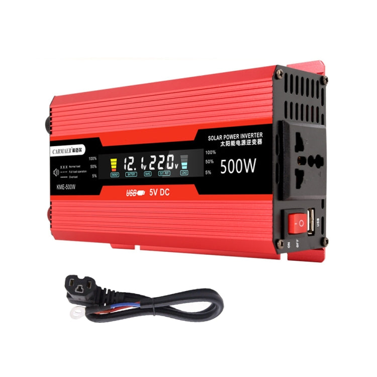 Carmaer Universal 60V to 220V 500W Car LCD Display Inverter Household Power Converter ÎҵÄÉ̵ê