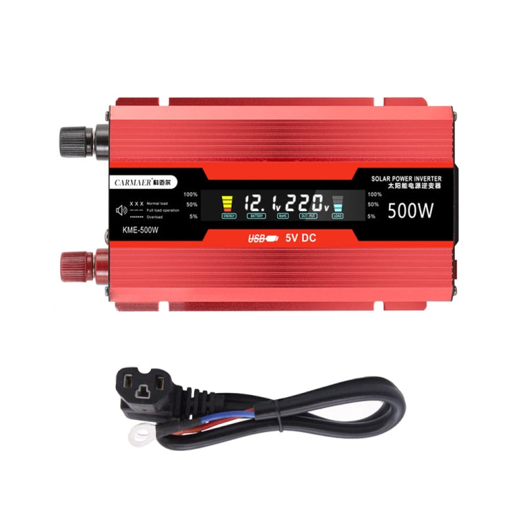 Carmaer Universal 60V to 220V 500W Car LCD Display Inverter Household Power Converter ÎҵÄÉ̵ê