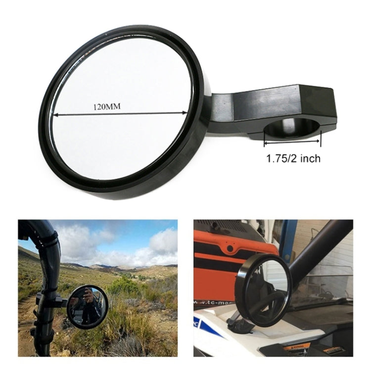 SFUTV-3 ATV All Terrain Vehicle Round CNC Rearview Mirror 1.75/2 inch Universal For UTV ÎҵÄÉ̵ê