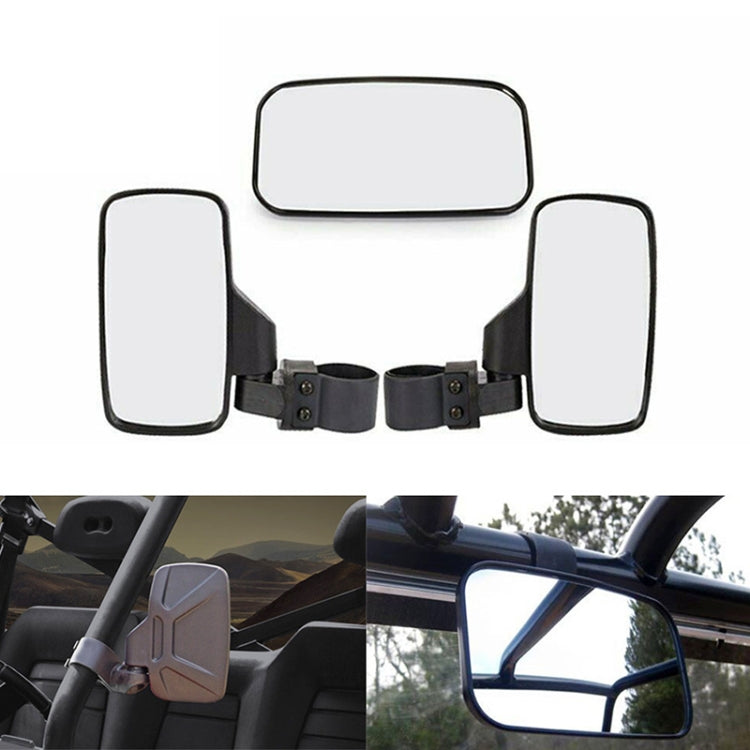 Universal For All-terrain Vehicles Central Rearview Mirror Side Mirror Combination Set For UTV / ATV ÎҵÄÉ̵ê